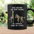 Better Or Worse In Jungle And In Ctcle Giraffe Coffee Mug Gifts ideas