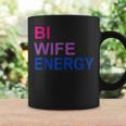 Bi Wife Energy Bisexual Bi Pride Coffee Mug Gifts ideas