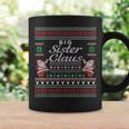 Big Sister Claus Ugly Christmas Sweater Pajamas Pjs Coffee Mug Gifts ideas