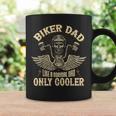 Biker Dad Motorcycle Fathers Day For Funny Father Biker Coffee Mug Gifts ideas