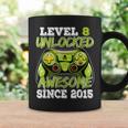 Birthday Boy Video Game Level 8 Unlocked Awesome Since 2015 Coffee Mug Gifts ideas