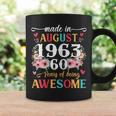 Born August 1963 60Th Birthday Gift Made In 1963 60 Year Old Coffee Mug Gifts ideas