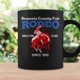 Brazoria County Fair Rodeo Angleton Tx Vintage Style Coffee Mug Gifts ideas