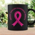 Breast Cancer Awareness Pink Ribbon Support Squad Cancer Coffee Mug Gifts ideas