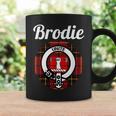 Brodie Clan Scottish Name Coat Of Arms Tartan Coffee Mug Gifts ideas