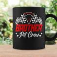 Brother Pit Crew Birthday Party Race Car Lover Racing Family Coffee Mug Gifts ideas