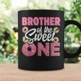 Brother Of The Sweet One Birthday 1St B-Day Donut One Party Coffee Mug Gifts ideas