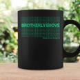 Brotherly Shove Thank You Coffee Mug Gifts ideas