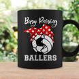 Busy Raising Ballers Soccer Volleyball Mom Coffee Mug Gifts ideas
