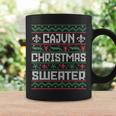 Cajun Ugly Christmas Xmas Sweater Louisiana Holiday Coffee Mug Gifts ideas