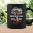 California Home Maryland Roots State Tree Flag Gift Coffee Mug Gifts ideas