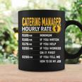 Catering Manager Hourly Rate Catering Supervisor Coffee Mug Gifts ideas