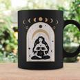 Celestial Moon Phases And Girl Meditation Boho Wicca Yoga Coffee Mug Gifts ideas