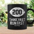 Chad Powers Think Fast Run Fast Football Lover Vintage Coffee Mug Gifts ideas