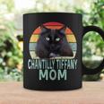 Chantilly-Tiffany Cat Mom Retro Vintage Cats Heartbeat Coffee Mug Gifts ideas