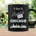 ChicagoI Am A Legend Of Chicago With Flag Skyline Coffee Mug Gifts ideas