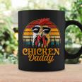 Chicken Daddy Vintage Poultry Farmer Fathers Day Mens Coffee Mug Gifts ideas