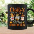 Chillin With My Dialysis Gnomies Nurse Gnome Thanksgiving Coffee Mug Gifts ideas