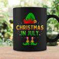 Christmas In July Santa Elf Funny Xmas Men Women Kids Coffee Mug Gifts ideas