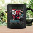 Christmas Santa Parkour Ugly Christmas Sweater Coffee Mug Gifts ideas