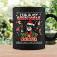 This Is My Christmas Sweater Schnauzer Dog Ugly Merry Xmas Coffee Mug Gifts ideas