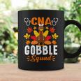 Cna Gobble Squad Nurse Turkey Thanksgiving Coffee Mug Gifts ideas