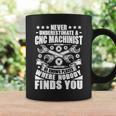 Cnc Operator Never Underestimate A Cnc Machinist Coffee Mug Gifts ideas