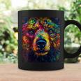 Colorful Grizzly Bear Closeup Coffee Mug Gifts ideas