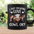 Cool Cows For Men Women Cow Lover Farmer Cattle Farm Animal Coffee Mug Gifts ideas