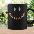 Cool Dads Club Funny Smile Colorful Funny Dad Fathers Day Coffee Mug Gifts ideas
