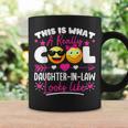 Cool Daughter-In-Law Funny Father Or Mother In Law Son Dad Coffee Mug Gifts ideas
