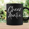 Cute Matching Family Cheerleader Aunt Cheer Auntie Coffee Mug Gifts ideas