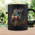 Cute Miniature Schnauzer Dog On Miniature Schnauzer Lover Coffee Mug Gifts ideas