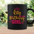 Cute Personalized Kitty Of The Birthday Girl Matching Family Coffee Mug Gifts ideas