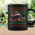 Cute Rottweiler Dog Lover Santa Hat Ugly Christmas Sweater Coffee Mug Gifts ideas
