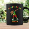 Dabbing Black King Junenth 1865 Brown Skin Boys Kids N Coffee Mug Gifts ideas