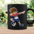 Dabbing Soccer Boy Serbia Serbian Flag Jersey Coffee Mug Gifts ideas