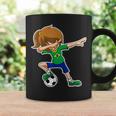Dabbing Soccer Girl Brazil Brazilian Flag Jersey Coffee Mug Gifts ideas