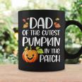 Dad Of Cutest Pumpkin In The Patch Halloween Thanksgiving Coffee Mug Gifts ideas