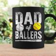 Dad Of Ballers Baseball Softball Fathers Day Dad Gift Funny Coffee Mug Gifts ideas