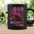 Dad Of The Birthday Girl Cowgirl Boots Pink Matching Family Funny Gifts For Dad Coffee Mug Gifts ideas