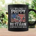 Dad Pappy And A Veteran Fathers Day Gift Gift For Mens Coffee Mug Gifts ideas