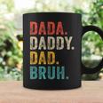 Dada Daddy Dad Bruh Fathers Day Funny Vintage Retro Coffee Mug Gifts ideas