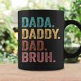 Dada Daddy Dad Bruh Vintage Funny Fathers Day Coffee Mug Gifts ideas