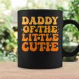 Daddy Little Cutie Baby Shower Orange 1St Birthday Party Orange Funny Gifts Coffee Mug Gifts ideas