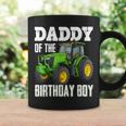 Daddy Of The Birthday Boy Family Tractors Farm Trucks Bday Coffee Mug Gifts ideas