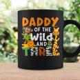 Daddy Of The Wild And Three Safari Jungle Zoo Theme Birthday Coffee Mug Gifts ideas