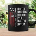 Dangerous Freedom Over Peaceful Slavery Pro Guns Ar15 Coffee Mug Gifts ideas