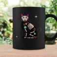 Day Of The Dead Cat Dia De Los Muertos Cat Sugar Skull Coffee Mug Gifts ideas