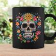 De Los Muertos Day Of The Dead Sugar Skull Halloween Coffee Mug Gifts ideas